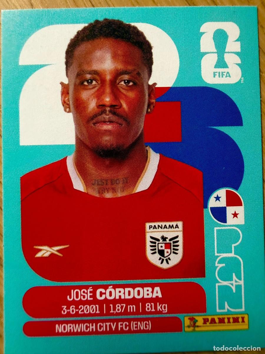Cromos de F&uacute;tbol: PAN8 PAN 8 CORDOBA PANAMA MUNDIAL FIFA WORLD CUP 2026 26 STICKER CROMO PANINI SIN PEGAR