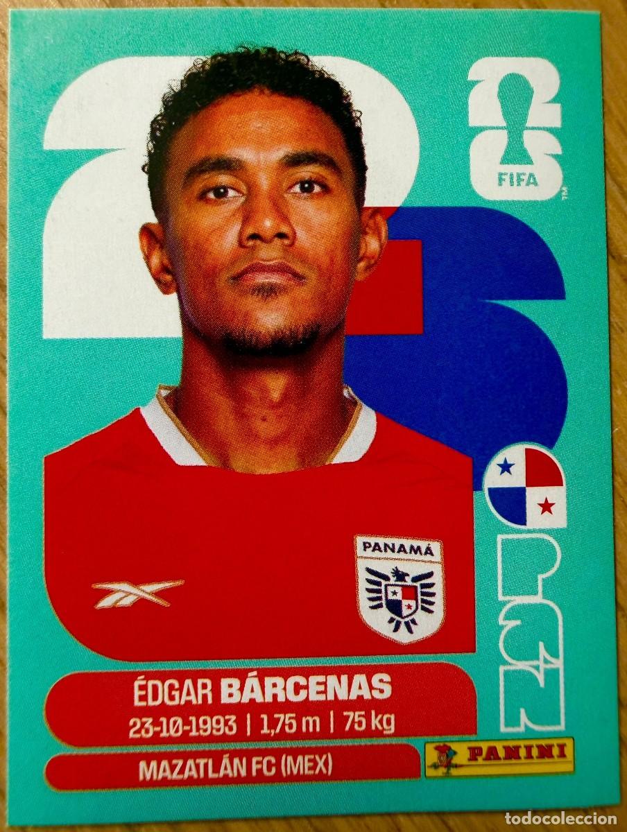 Cromos de F&uacute;tbol: PAN14 PAN 14 BARCENAS PANAMA MUNDIAL FIFA WORLD CUP 2026 26 STICKER CROMO PANINI SIN PEGAR