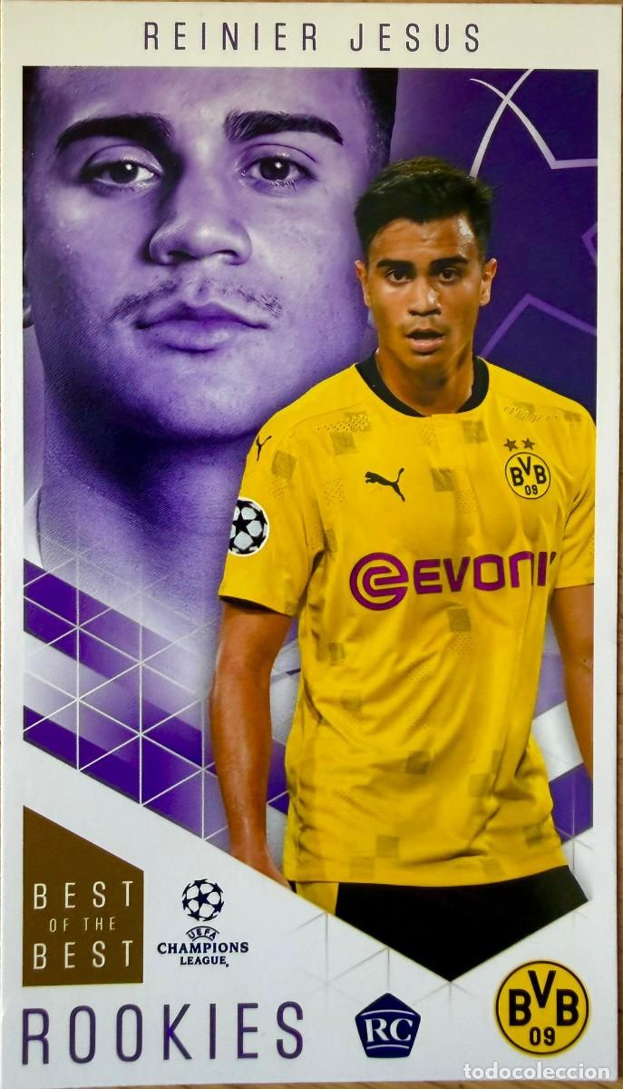 Cromos de F&uacute;tbol: 42 REINIER JESUS ROOKIES BORUSSIA DORMUND UEFA CHAMPIONS LEAGUE BEST OF THE BEST 20 21 CARTA XL