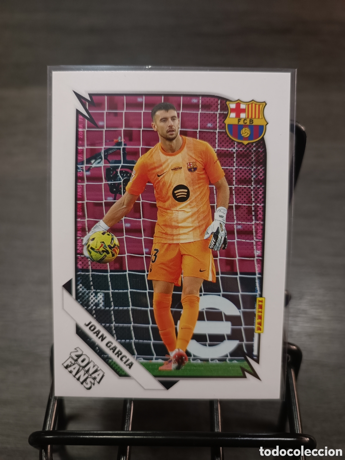 Cromos de F&uacute;tbol: Panini Club Joan Garc&iacute;a Zona Fans