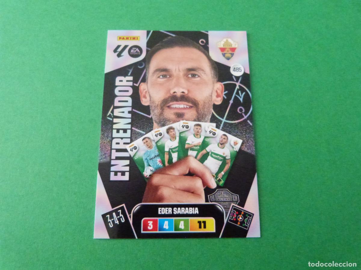 Cromos de F&uacute;tbol: TRADING CARD FUTBOL EDER SARABIA ELCHE C.F. N&ordm; 485 LIGA ADRENALYN XL 2025-2026/25-26