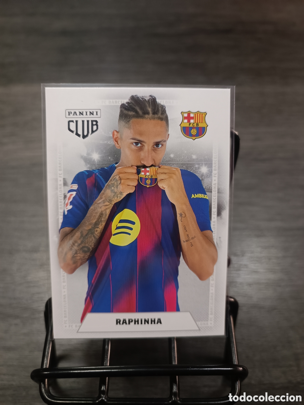Cromos de F&uacute;tbol: Panini Club Raphinha Barcelona