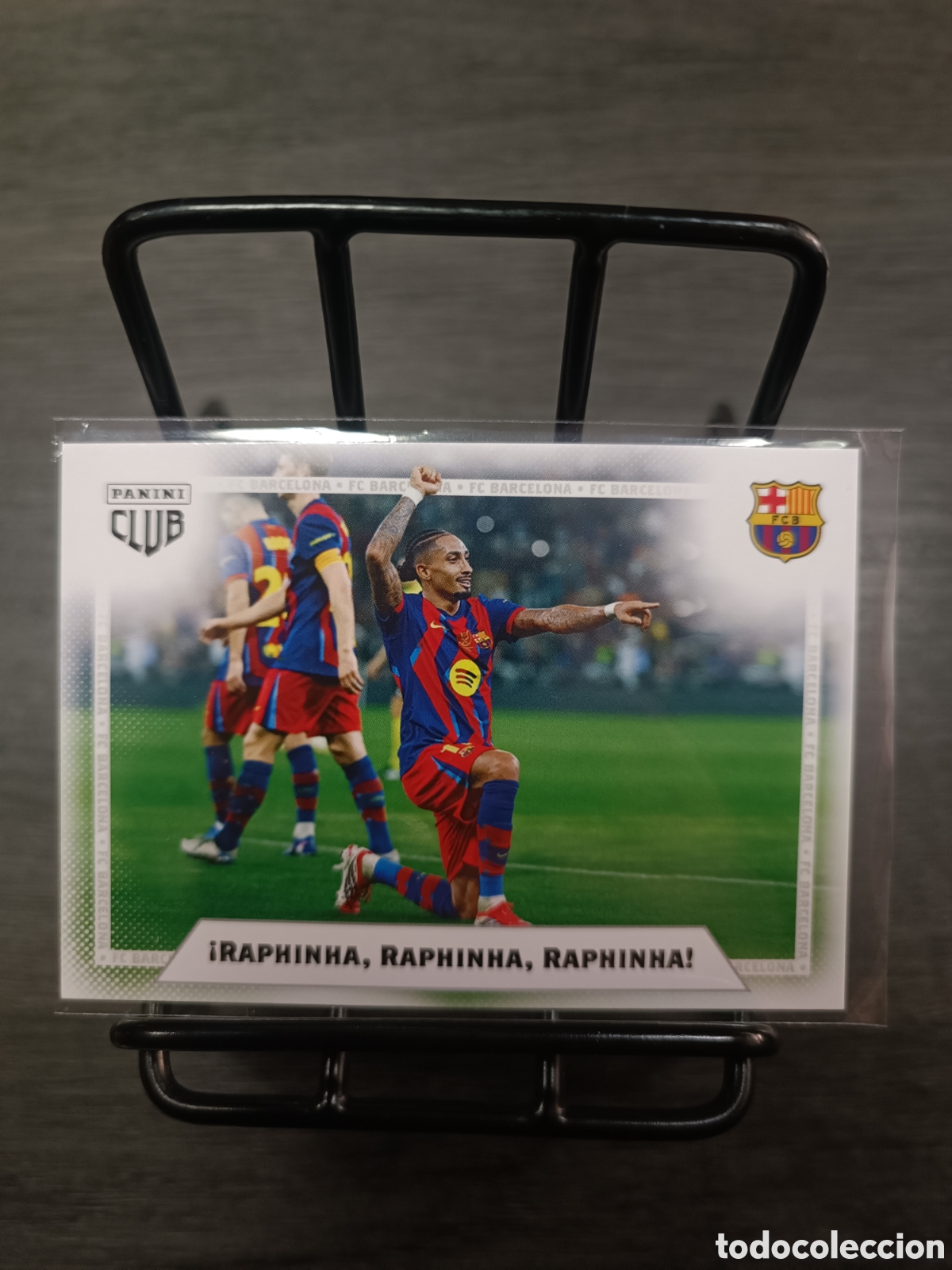 Cromos de F&uacute;tbol: Panini Club Raphinha Barcelona