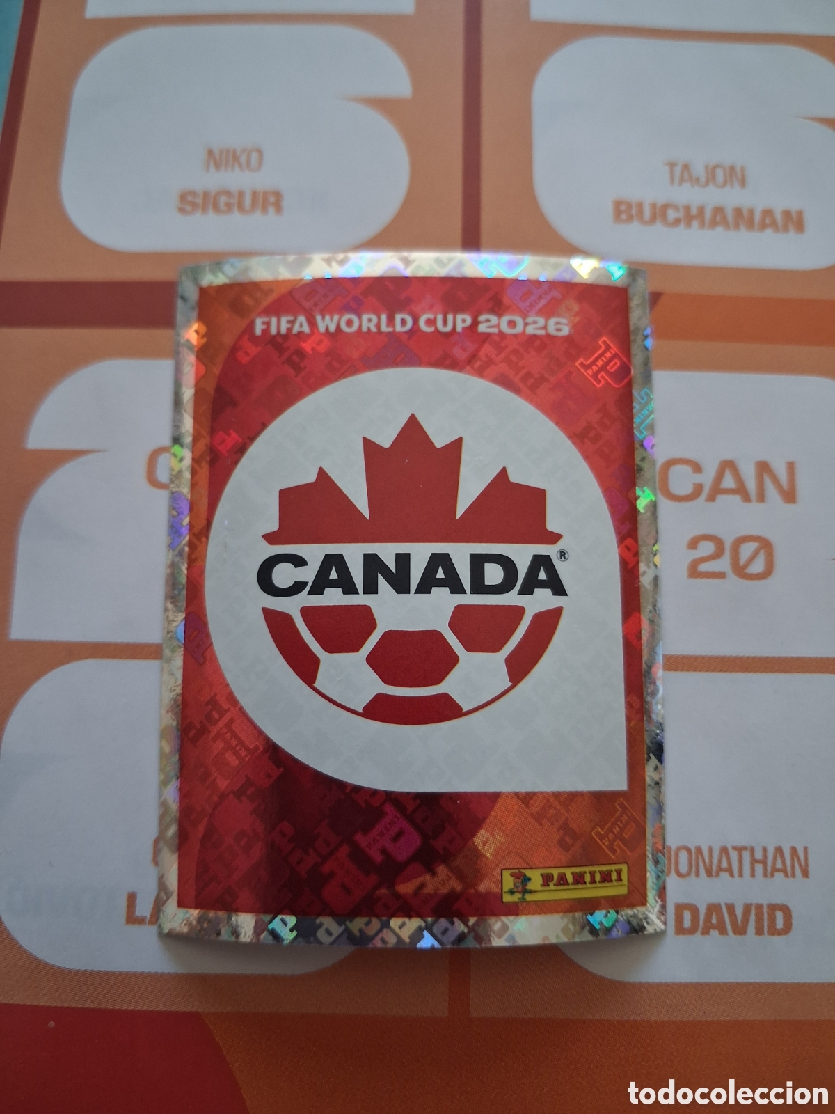 Cromos de F&uacute;tbol: Canada 1 Escudo Panini FIFA WC 2026