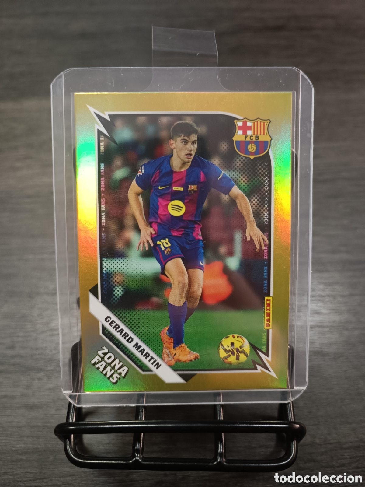 Cromos de F&uacute;tbol: Panini Club Gerard Mart&iacute;n Oro