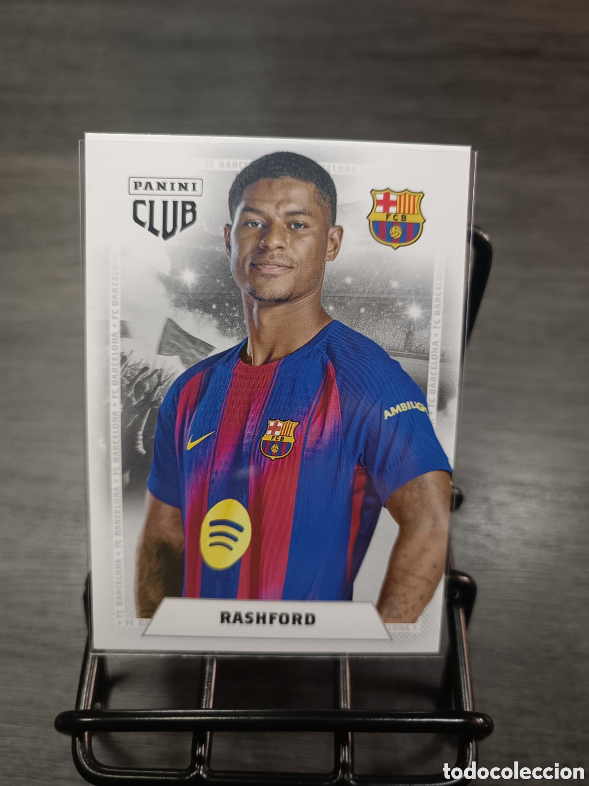 Cromos de F&uacute;tbol: Panini Club Rashford Barcelona