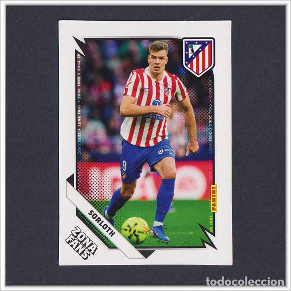 Fu&szlig;ball-Sticker: PANINI CLUB 2025 2026 25 26 ATL&Eacute;TICO MADRID SORLOTH 43 LIGA ALBUM COLECCI&Oacute;N F&Uacute;TBOL
