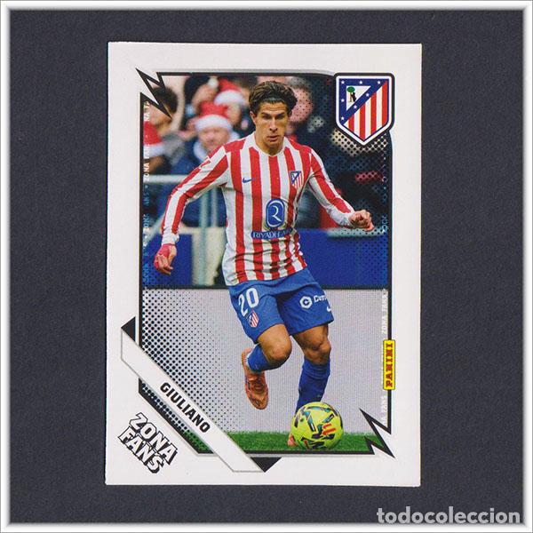 Cromos de F&uacute;tbol: PANINI CLUB 2025 2026 25 26 ATL&Eacute;TICO MADRID GIULIANO 39 LIGA ALBUM COLECCI&Oacute;N F&Uacute;TBOL