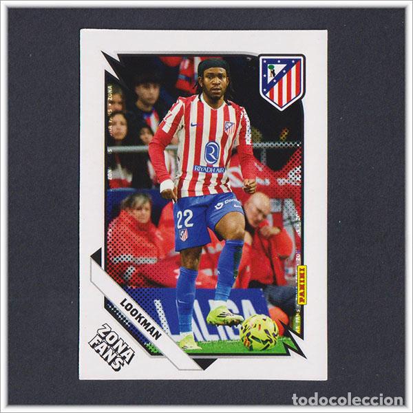 Cromos de F&uacute;tbol: PANINI CLUB 2025 2026 25 26 ATL&Eacute;TICO MADRID LOOKMAN 38 LIGA ALBUM COLECCI&Oacute;N F&Uacute;TBOL