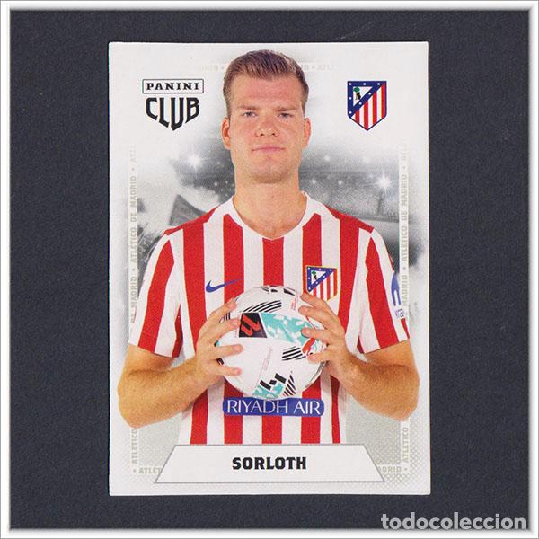 Cromos de F&uacute;tbol: PANINI CLUB 2025 2026 25 26 ATL&Eacute;TICO MADRID SORLOTH 28 LIGA ALBUM COLECCI&Oacute;N F&Uacute;TBOL