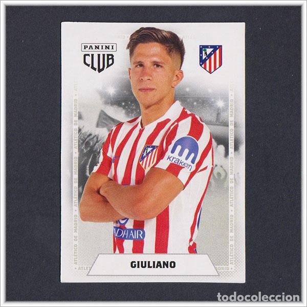Cromos de F&uacute;tbol: PANINI CLUB 2025 2026 25 26 ATL&Eacute;TICO MADRID GIULIANO 23 LIGA ALBUM COLECCI&Oacute;N F&Uacute;TBOL