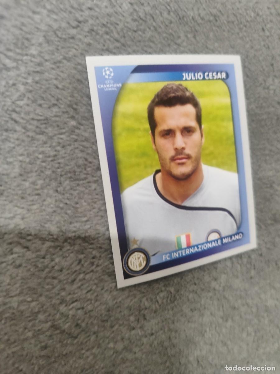 Cromos de F&uacute;tbol: 299 CHAMPIONS LEAGUE 08 09 PANINI JULIO CESAR - INTERNAZIONALE INTER MILANO MILAN - 2008 2009 UCL U