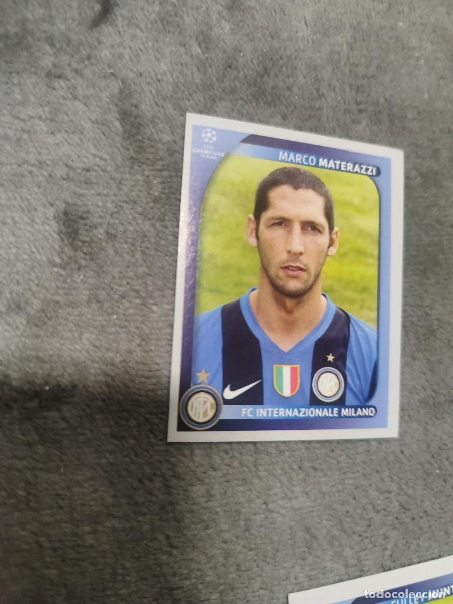 Cromos de F&uacute;tbol: 301 CHAMPIONS LEAGUE 08 09 PANINI MARCO MATERAZZI - INTERNAZIONALE INTER MILANO MILAN - 2008 2009 U
