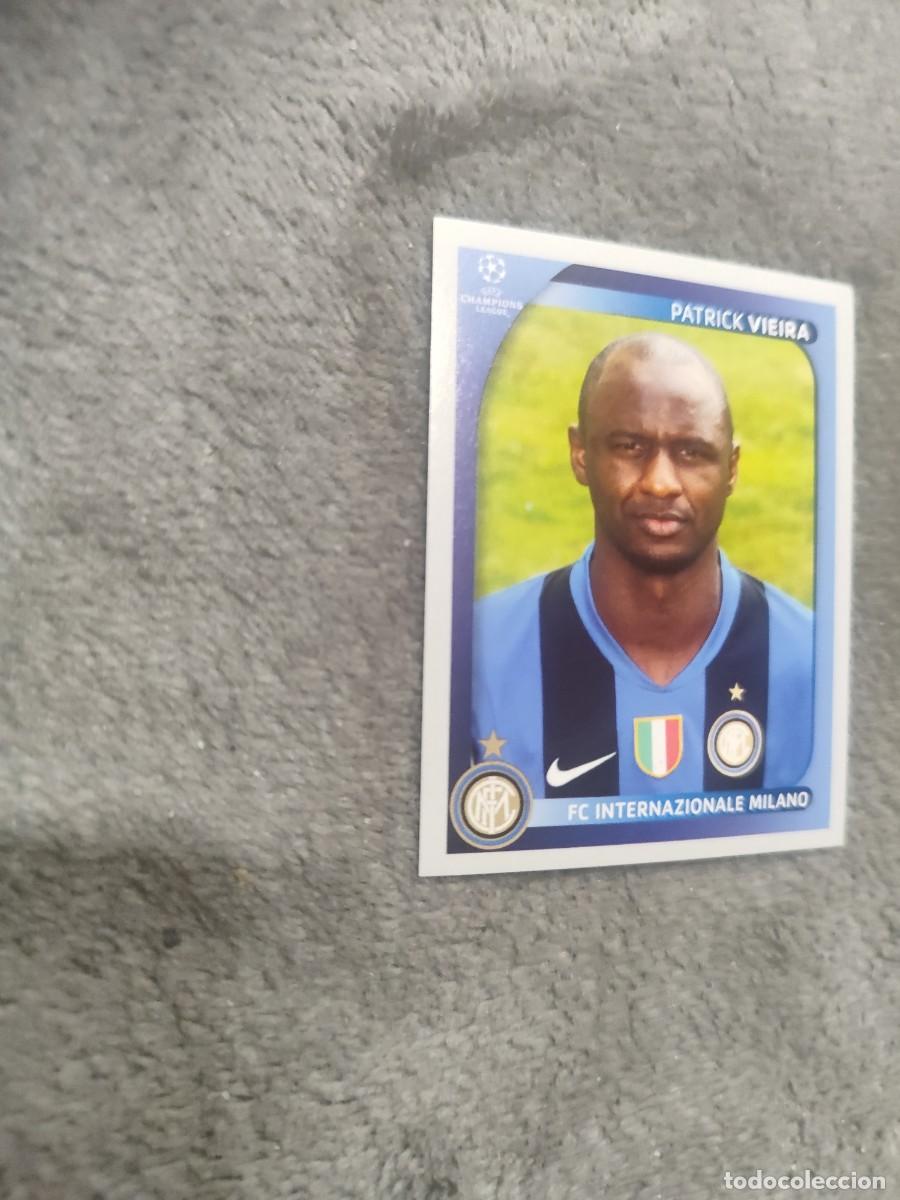 Cromos de F&uacute;tbol: 307 CHAMPIONS LEAGUE 08 09 PANINI PATRICK VIEIRA - INTERNAZIONALE INTER MILANO MILAN - 2008 2009 UC