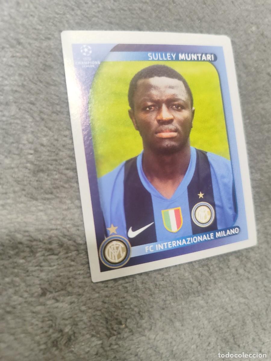 Cromos de F&uacute;tbol: 308 CHAMPIONS LEAGUE 08 09 PANINI SULLEY MUNTARI - INTERNAZIONALE INTER MILANO MILAN - 2008 2009 UC