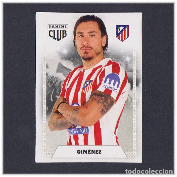 Cromos de F&uacute;tbol: PANINI CLUB 2025 2026 25 26 ATL&Eacute;TICO MADRID GIMENEZ 11 LIGA ALBUM COLECCI&Oacute;N F&Uacute;TBOL