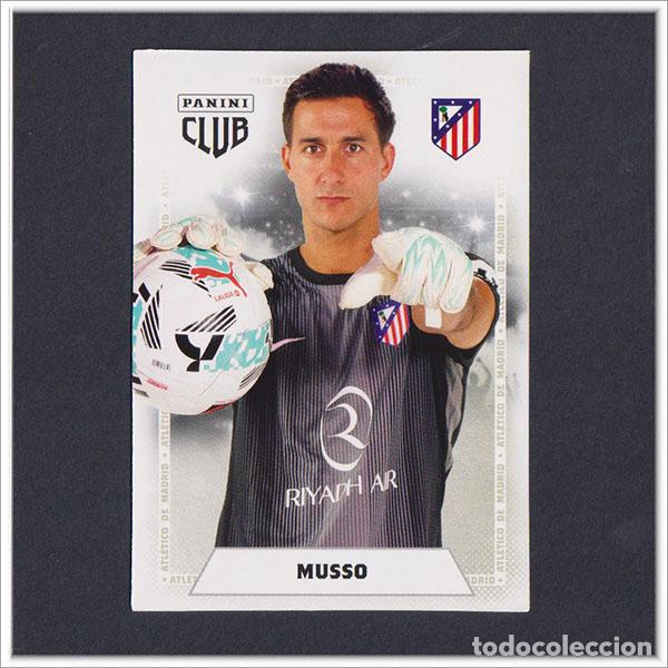 Cromos de F&uacute;tbol: PANINI CLUB 2025 2026 25 26 ATL&Eacute;TICO MADRID MUSSO 7 LIGA ALBUM COLECCI&Oacute;N F&Uacute;TBOL