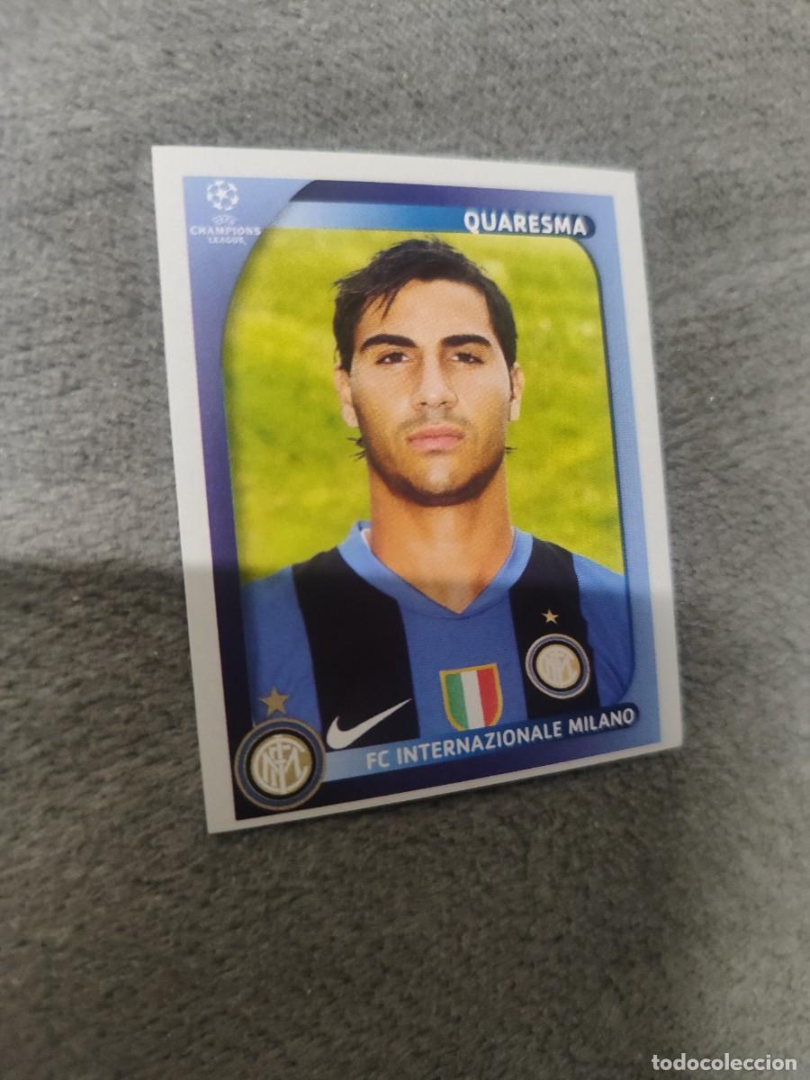 Cromos de F&uacute;tbol: 311 CHAMPIONS LEAGUE 08 09 PANINI QUARESMA - INTERNAZIONALE INTER MILANO MILAN - 2008 2009 UCL UEFA