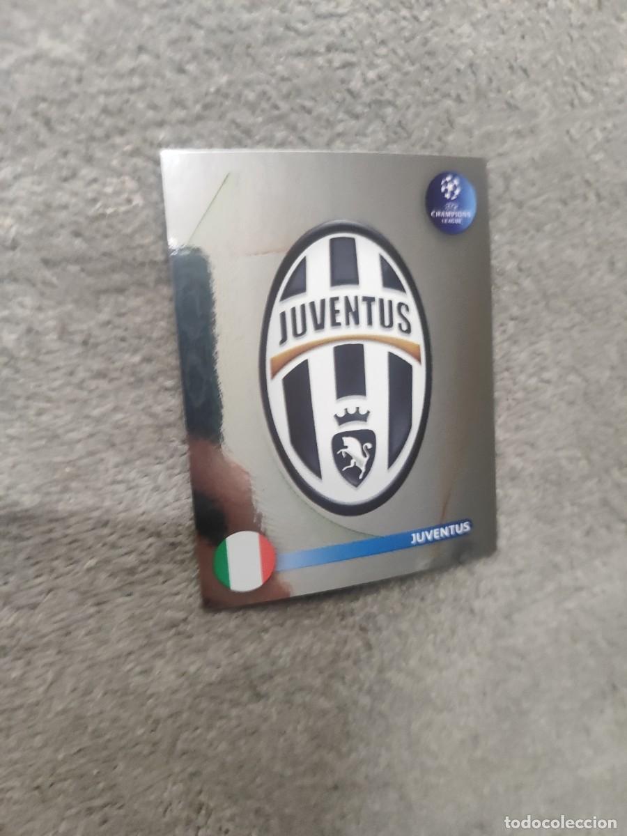 Cromos de F&uacute;tbol: 315 CHAMPIONS LEAGUE 08 09 PANINI ESCUDO LOGO - JUVENTUS - 2008 2009 UCL UEFA
