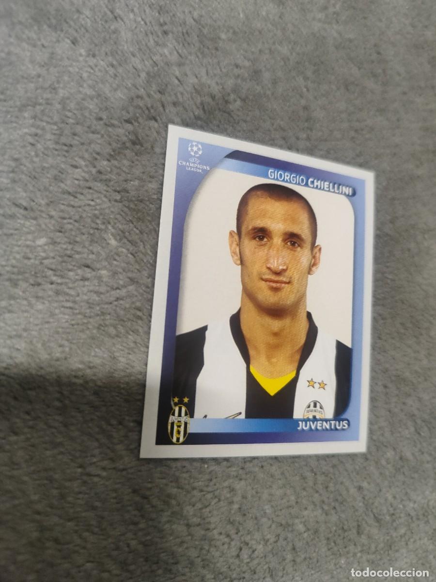 Cromos de F&uacute;tbol: 317 CHAMPIONS LEAGUE 08 09 PANINI GIORGIO CHIELLINI - JUVENTUS - 2008 2009 UCL UEFA