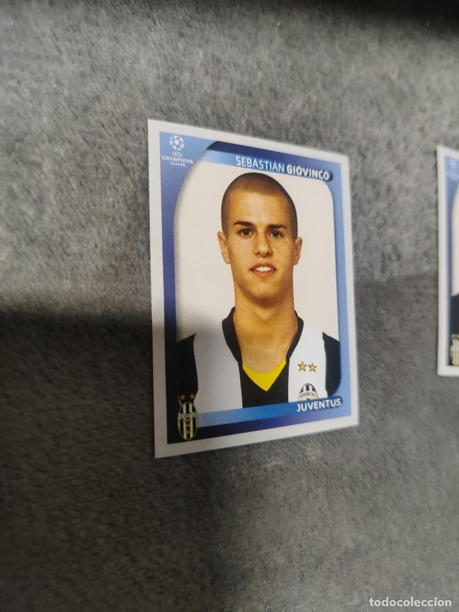Fu&szlig;ball-Sticker: 327 CHAMPIONS LEAGUE 08 09 PANINI SEBASTIAN GIOVINCO - JUVENTUS - 2008 2009 UCL UEFA