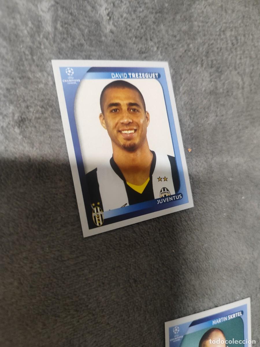 Cromos de F&uacute;tbol: 329 CHAMPIONS LEAGUE 08 09 PANINI DAVID TREZEGUET - JUVENTUS - 2008 2009 UCL UEFA