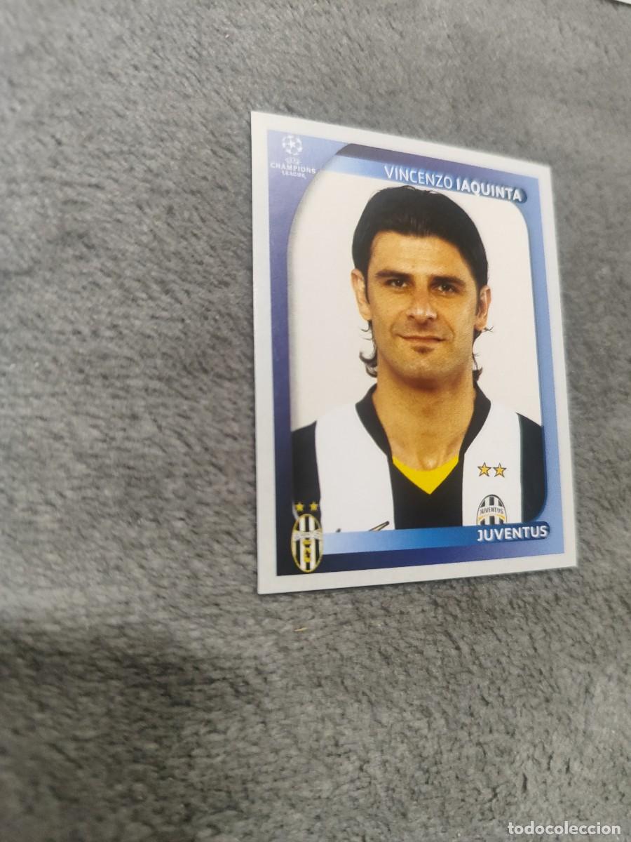 Cromos de F&uacute;tbol: 331 CHAMPIONS LEAGUE 08 09 PANINI VINCENZO IAQUINTA - JUVENTUS - 2008 2009 UCL UEFA