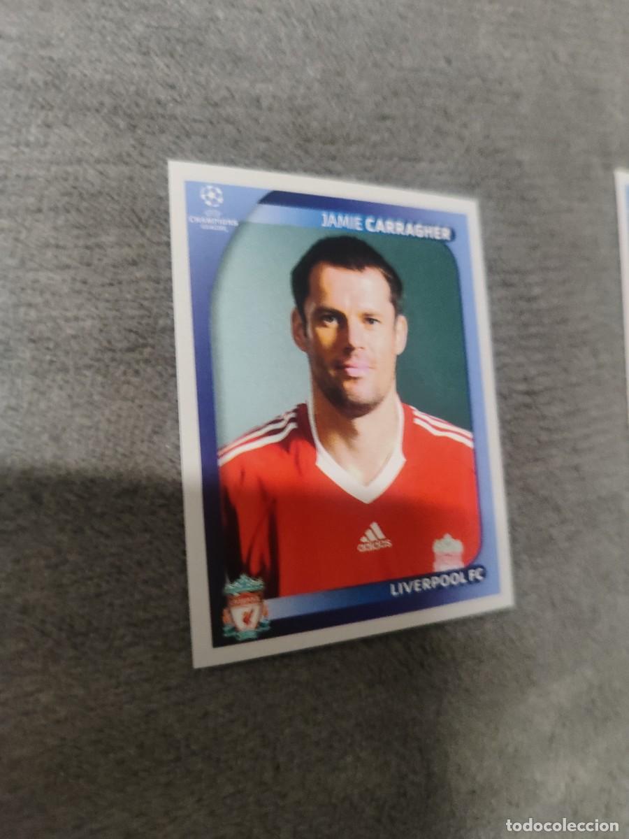 Cromos de F&uacute;tbol: 335 CHAMPIONS LEAGUE 08 09 PANINI JAMIE CARRAGHER - LIVERPOOL FC - 2008 2009 UCL UEFA