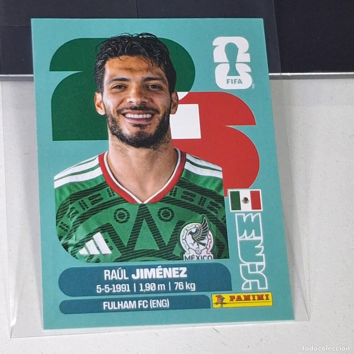 Cromos de F&uacute;tbol: B12 MEX 17 MEX17 RA&Uacute;L JIM&Eacute;NEZ M&Eacute;XICO MUNDIAL FIFA WORLD CUP 2026 STICKER PANINI