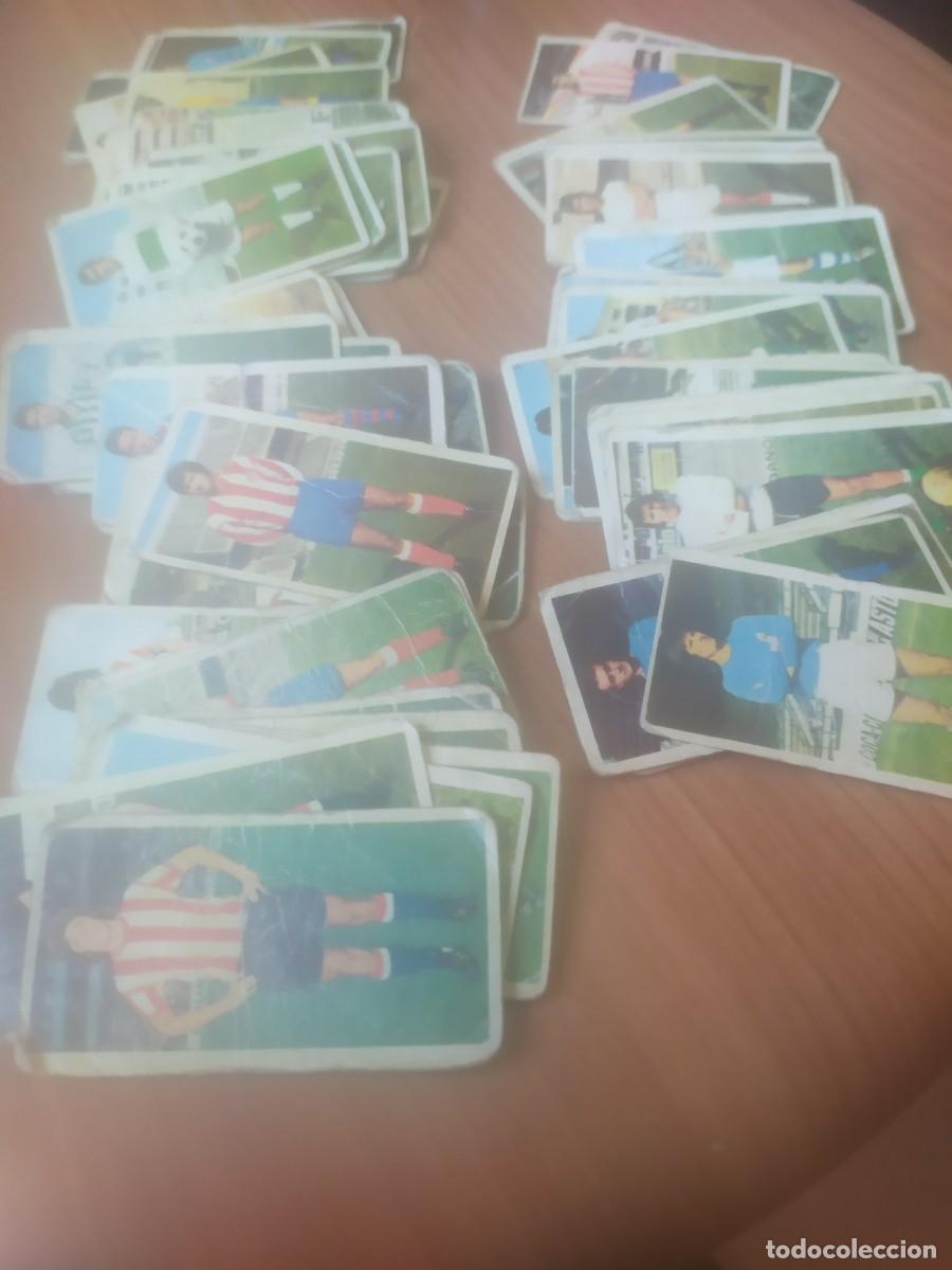 Cromos de F&uacute;tbol: LOTE DE 80 CROMOS SIN REPETIR EDICIONES ESTE 1975-76 LIGA 75-76