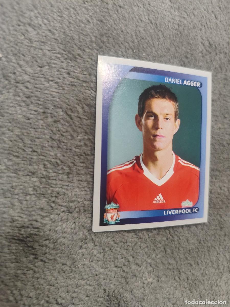 Cromos de F&uacute;tbol: 337 CHAMPIONS LEAGUE 08 09 PANINI DANIEL AGGER - LIVERPOOL FC - 2008 2009 UCL UEFA