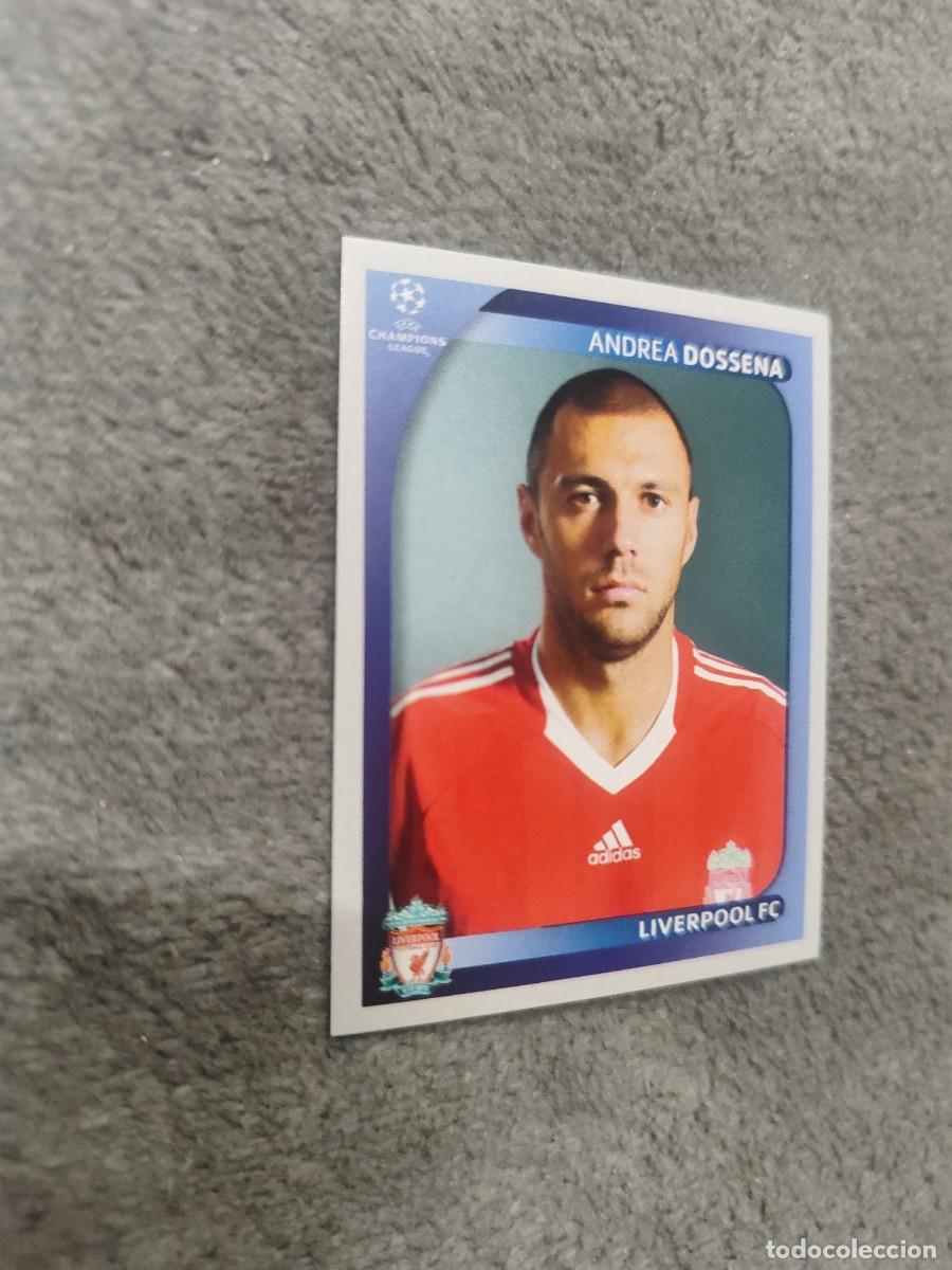Cromos de F&uacute;tbol: 338 CHAMPIONS LEAGUE 08 09 PANINI ANDREA DOSSENA - LIVERPOOL FC - 2008 2009 UCL UEFA