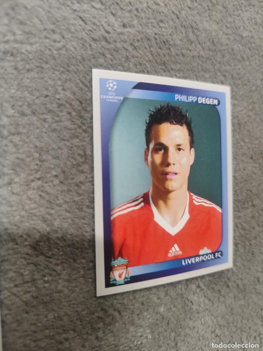 Cromos de F&uacute;tbol: 339 CHAMPIONS LEAGUE 08 09 PANINI PHILIPP DEGEN - LIVERPOOL FC - 2008 2009 UCL UEFA