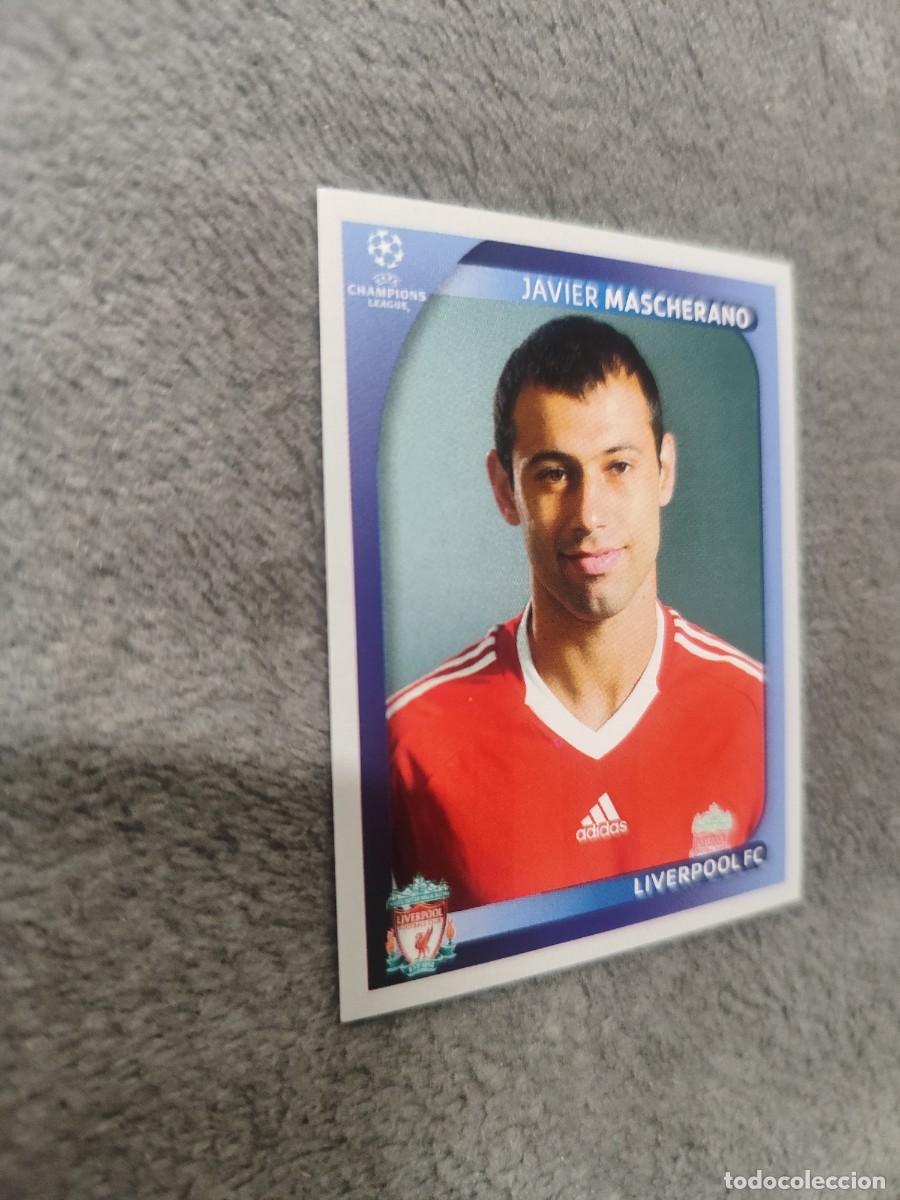 Cromos de F&uacute;tbol: 340 CHAMPIONS LEAGUE 08 09 PANINI JAVIER MASCHERANO - LIVERPOOL FC - 2008 2009 UCL UEFA