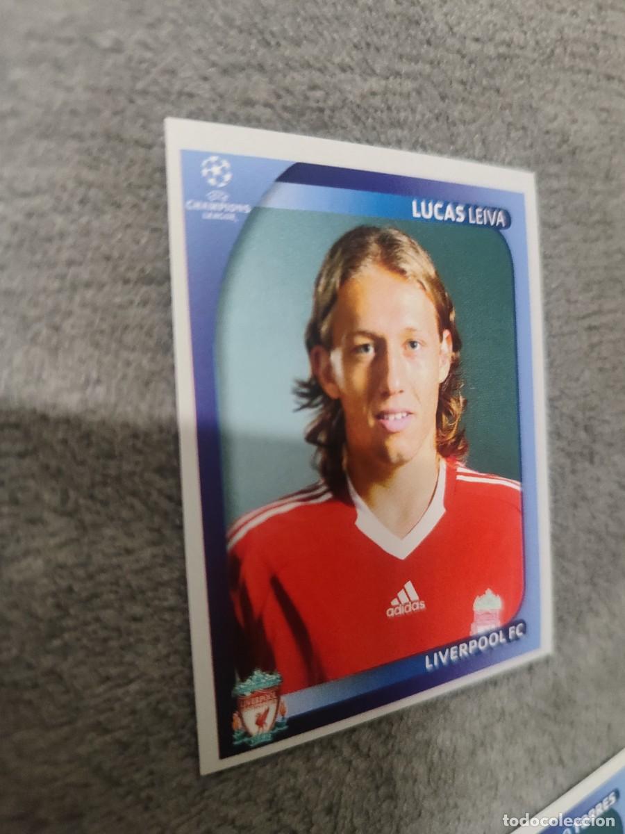 Cromos de F&uacute;tbol: 342 CHAMPIONS LEAGUE 08 09 PANINI LUCAS LEIVA - LIVERPOOL FC - 2008 2009 UCL UEFA
