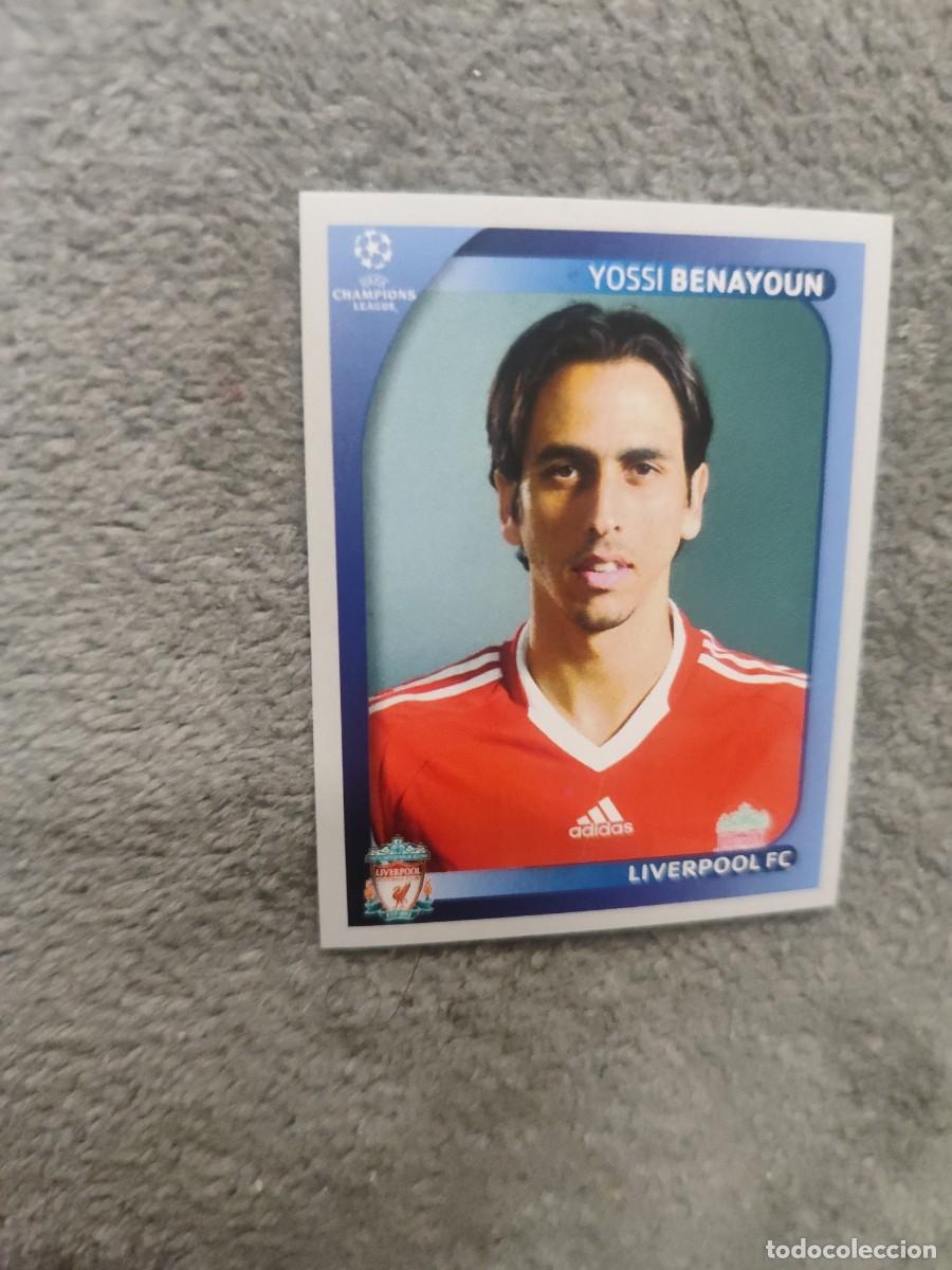 Cromos de F&uacute;tbol: 344 CHAMPIONS LEAGUE 08 09 PANINI YOSSI BENAYOUN - LIVERPOOL FC - 2008 2009 UCL UEFA