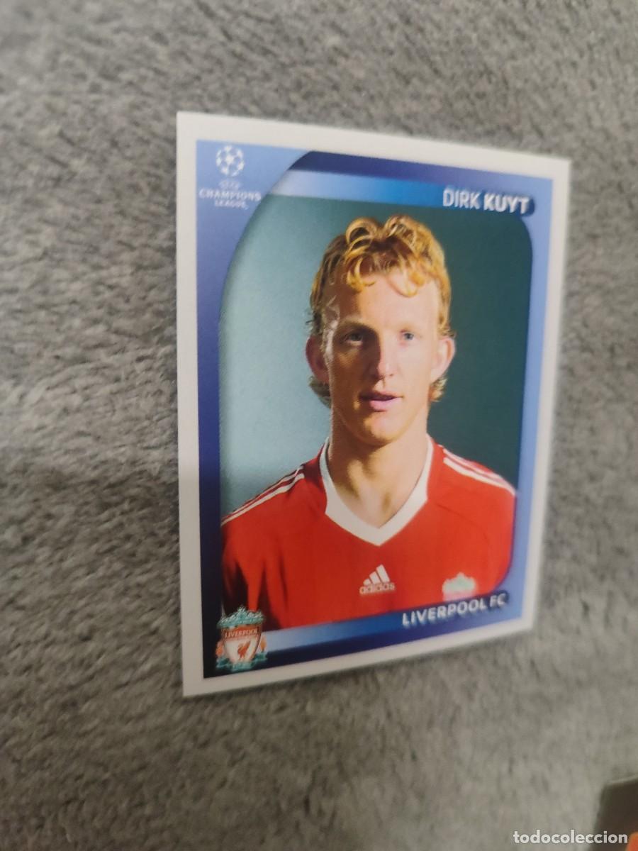 Cromos de F&uacute;tbol: 346 CHAMPIONS LEAGUE 08 09 PANINI DIRK KUYT - LIVERPOOL FC - 2008 2009 UCL UEFA