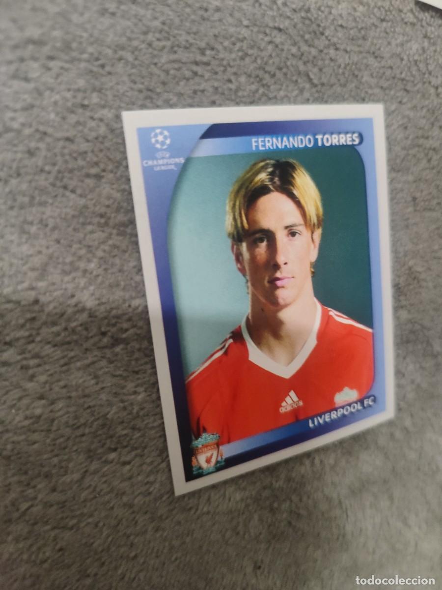 Cromos de F&uacute;tbol: 348 CHAMPIONS LEAGUE 08 09 PANINI FERNANDO TORRES - LIVERPOOL FC - 2008 2009 UCL UEFA