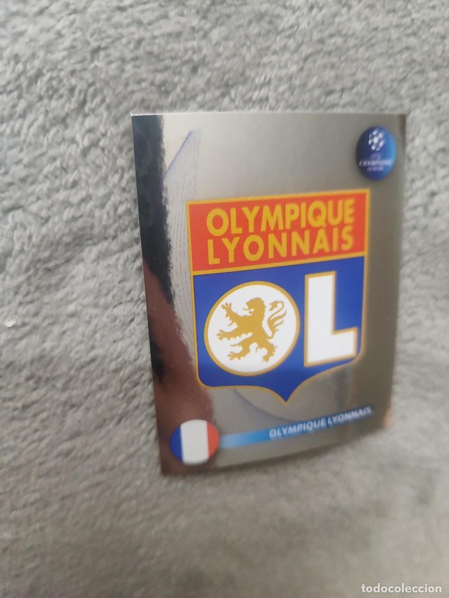 Cromos de F&uacute;tbol: 349 CHAMPIONS LEAGUE 08 09 PANINI ESCUDO LOGO - OLYMPIQUE LYONNAIS LYON - 2008 2009 UCL UEFA