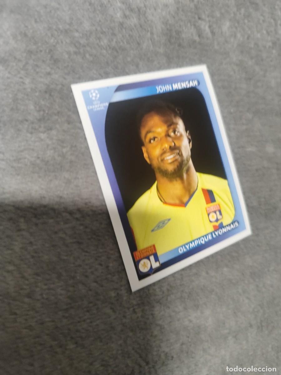 Cromos de F&uacute;tbol: 353 CHAMPIONS LEAGUE 08 09 PANINI JOHN MENSAH - OLYMPIQUE LYONNAIS LYON - 2008 2009 UCL UEFA