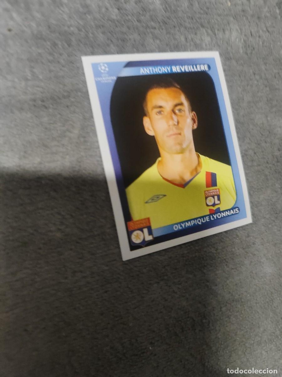 Football Stickers: 354 CHAMPIONS LEAGUE 08 09 PANINI ANTHONY REVEILLERE - OLYMPIQUE LYONNAIS LYON - 2008 2009 UCL UEFA