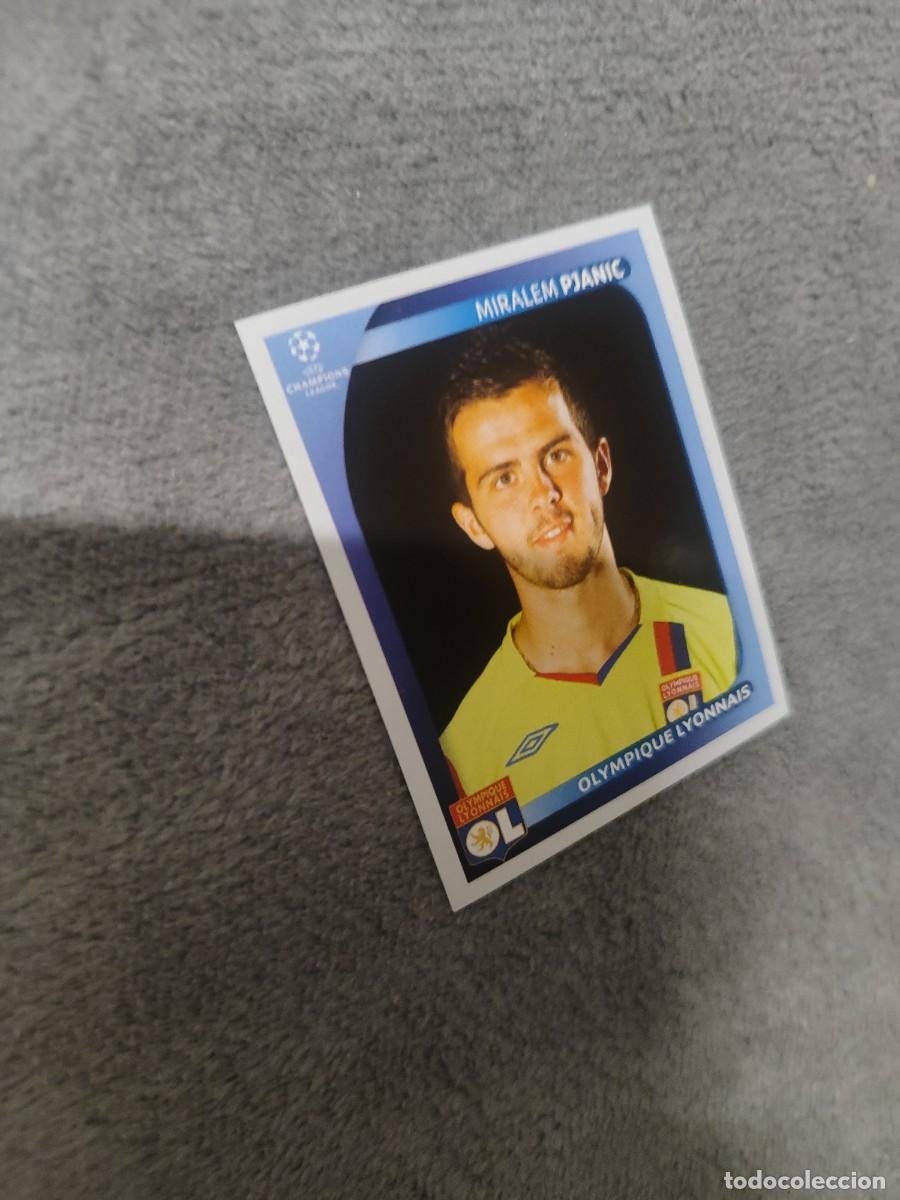 Cromos de F&uacute;tbol: 360 CHAMPIONS LEAGUE 08 09 PANINI MIRALEM PJANIC - OLYMPIQUE LYONNAIS LYON - 2008 2009 UCL UEFA