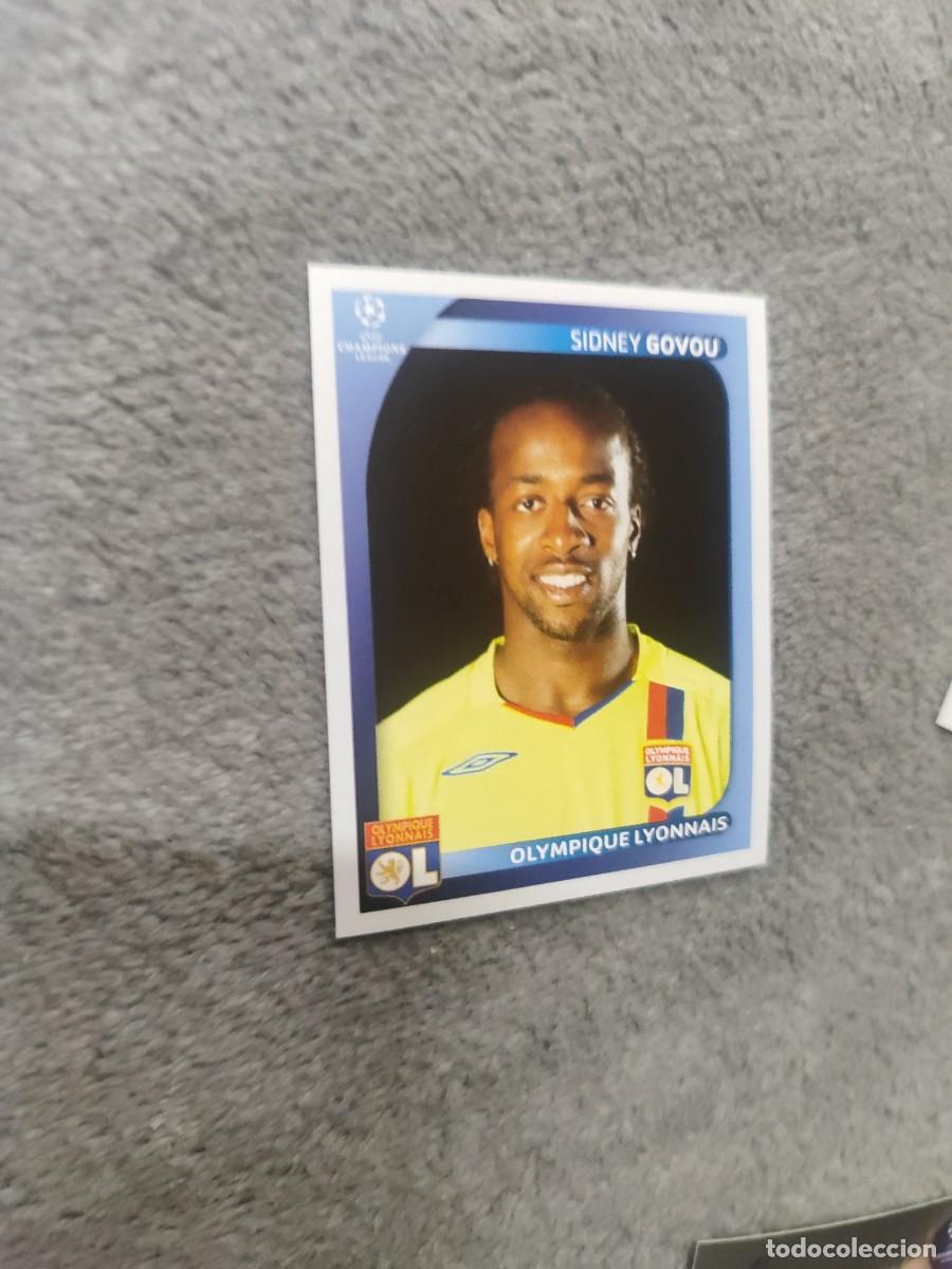Cromos de F&uacute;tbol: 362 CHAMPIONS LEAGUE 08 09 PANINI SIDNEY GOVOU - OLYMPIQUE LYONNAIS LYON - 2008 2009 UCL UEFA
