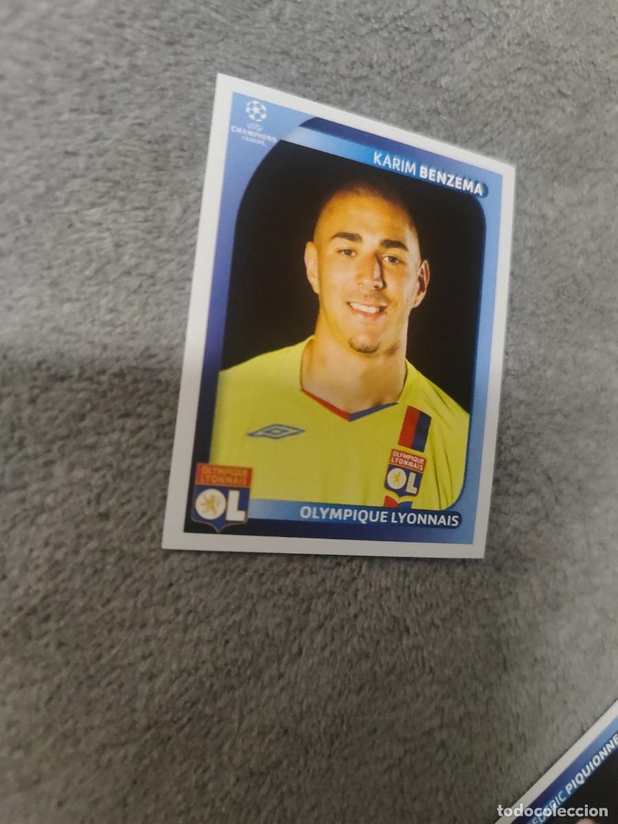 Cromos de F&uacute;tbol: 364 CHAMPIONS LEAGUE 08 09 PANINI KARIM BENZEMA - OLYMPIQUE LYONNAIS LYON - 2008 2009 UCL UEFA
