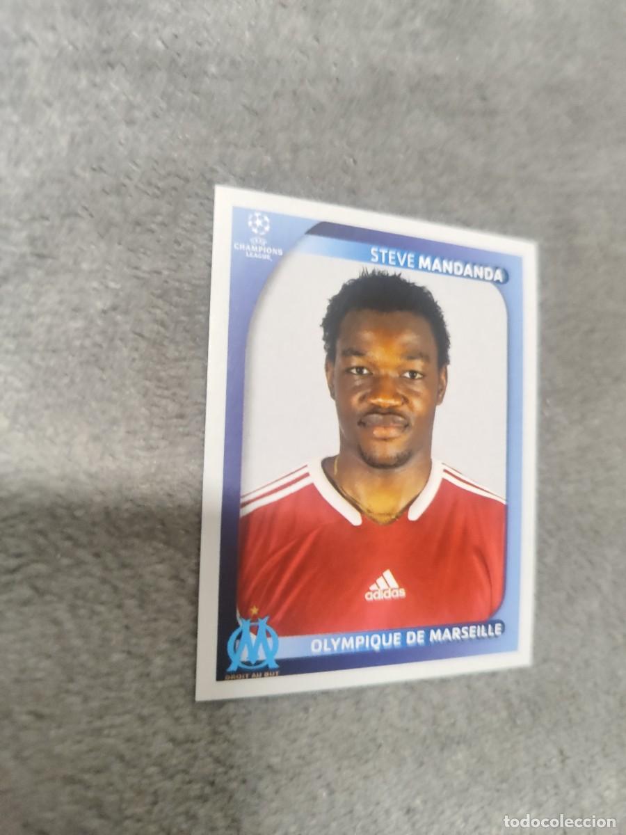 Cromos de F&uacute;tbol: 367 CHAMPIONS LEAGUE 08 09 PANINI STEVE MANDANDA - OLYMPIQUE DE MARSEILLE MARSELLA - 2008 2009 UCL U