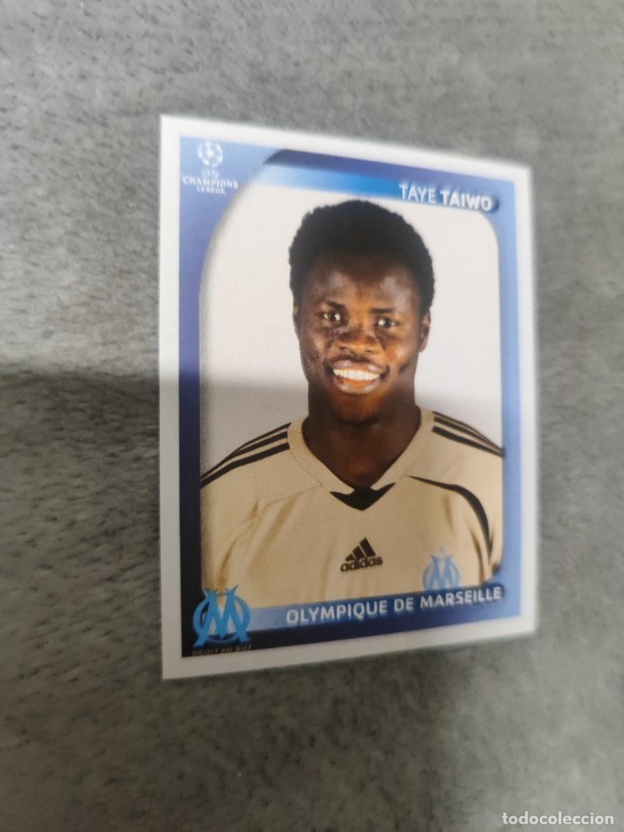 Cromos de F&uacute;tbol: 369 CHAMPIONS LEAGUE 08 09 PANINI TAYE TAIWO - OLYMPIQUE DE MARSEILLE MARSELLA - 2008 2009 UCL UEFA