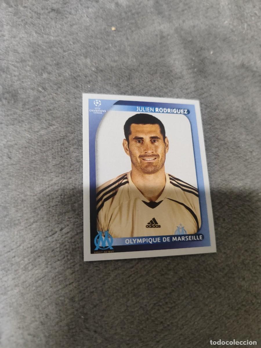 Cromos de F&uacute;tbol: 371 CHAMPIONS LEAGUE 08 09 PANINI JULIEN RODRIGUEZ - OLYMPIQUE DE MARSEILLE MARSELLA - 2008 2009 UCL