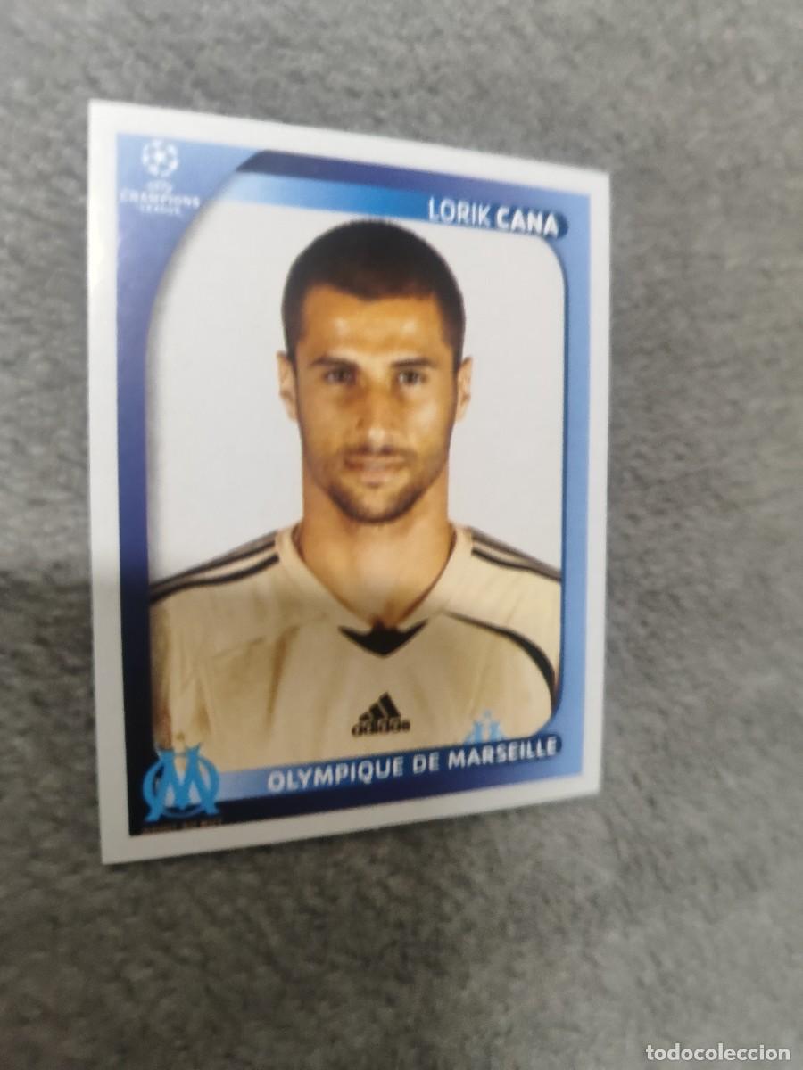 Cromos de F&uacute;tbol: 374 CHAMPIONS LEAGUE 08 09 PANINI LORIK CANA - OLYMPIQUE DE MARSEILLE MARSELLA - 2008 2009 UCL UEFA