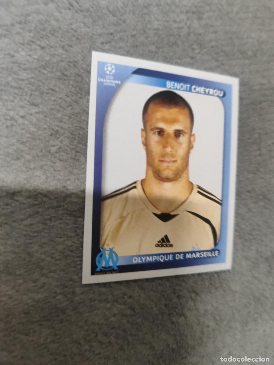 Cromos de F&uacute;tbol: 375 CHAMPIONS LEAGUE 08 09 PANINI BENO&Icirc;T CHEYROU - OLYMPIQUE DE MARSEILLE MARSELLA - 2008 2009 UCL U