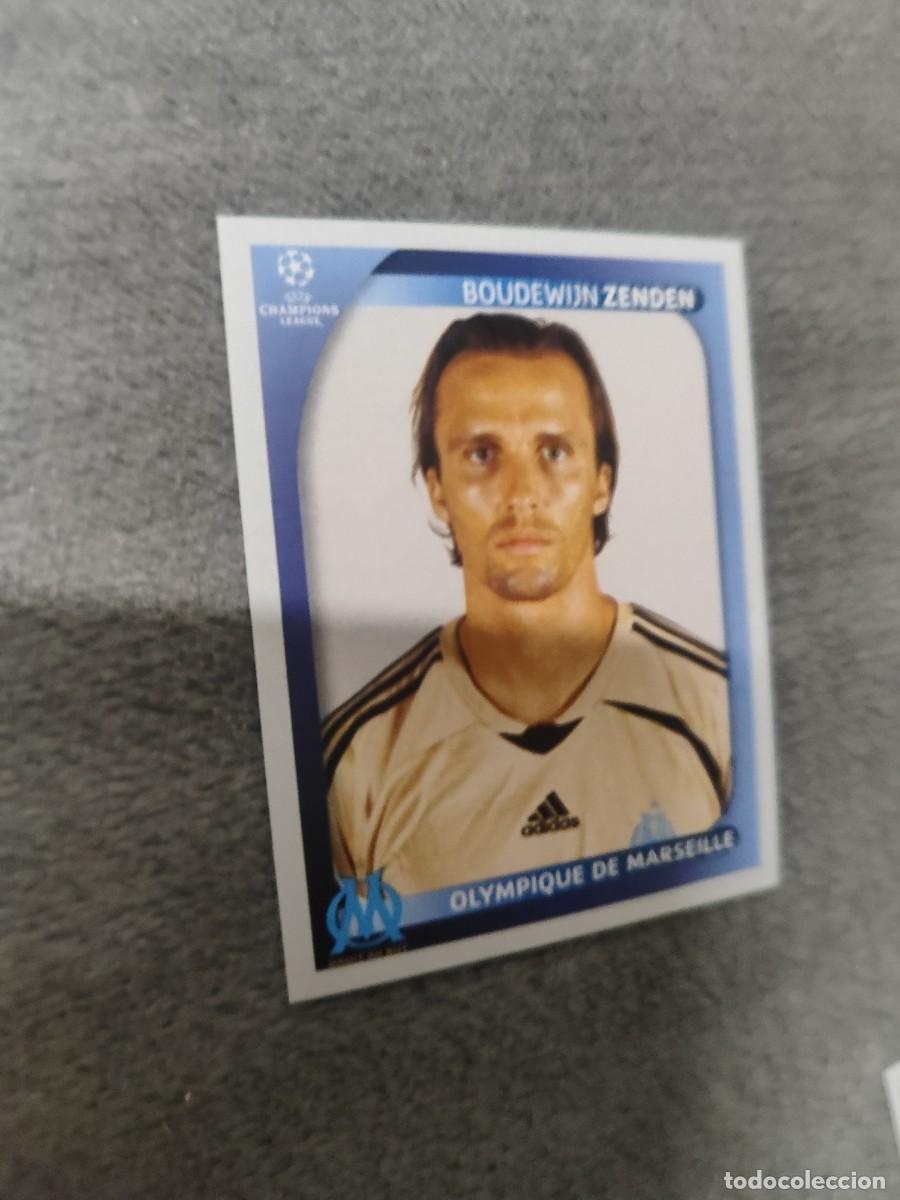 Cromos de F&uacute;tbol: 376 CHAMPIONS LEAGUE 08 09 PANINI BOUDEWIJN ZENDEN - OLYMPIQUE DE MARSEILLE MARSELLA - 2008 2009 UCL